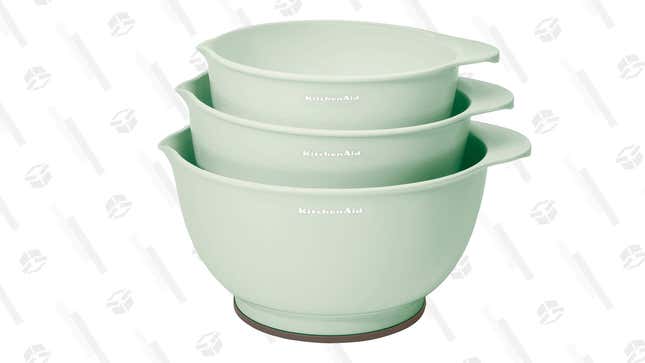 KitchenAid Classic Mixing Bowls, Set of 3 | $25 | Amazon