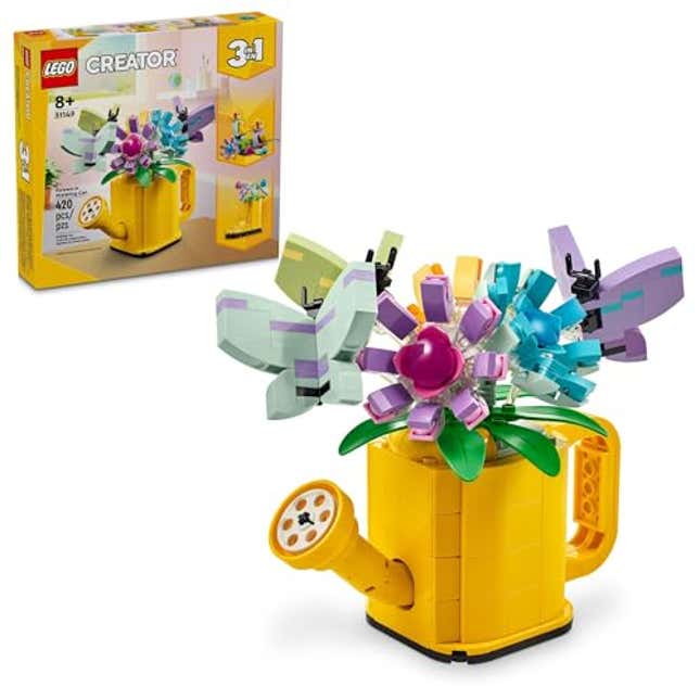 Image for article titled Discover Endless Creativity with LEGO&#39;s Floral Set