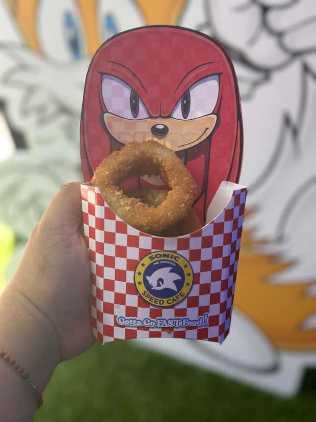 Sonic the Hedgehog Pop-Up Restaurant - San Diego Comic-Con Unofficial Blog