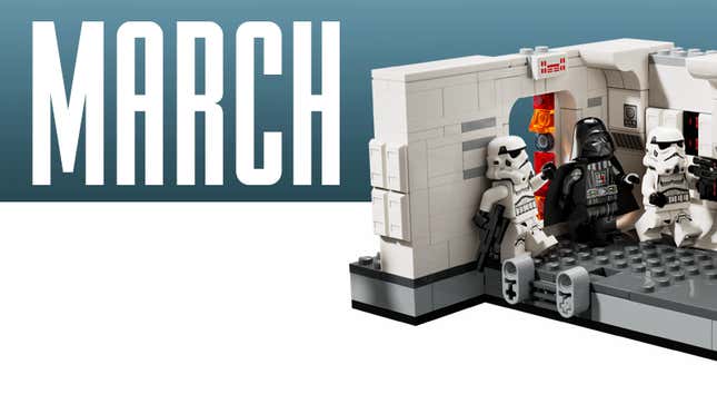 Image for article titled Lego&#39;s March Releases Celebrate 25 Years of Brick-Based Star Wars