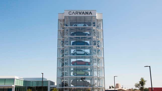 Image for article titled Carvana Agrees To Close Up Shop At Its L.A. County Fairgrounds Facility