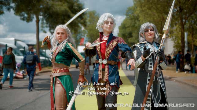 A cosplayer at Japan Expo Paris 2024