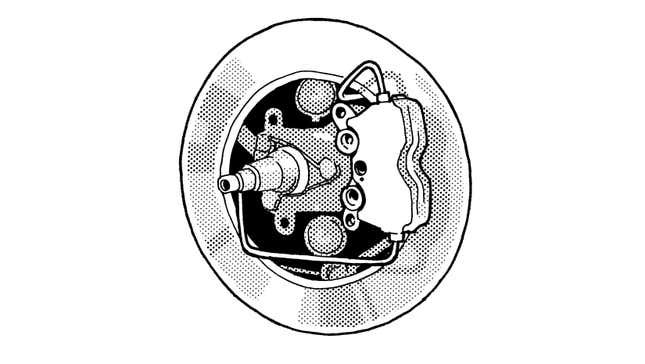 Image for article titled Porsche Once Developed A Radically Different Kind Of Disc Brake