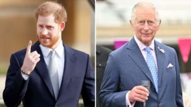 Prince Harry Pulled a Dakota Johnson on His Dad