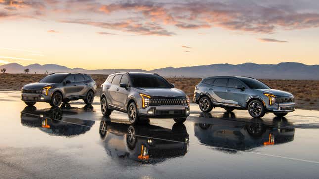 Image for article titled 2026 Kia Sportage Gets A Rugged Refresh As Every Other SUV Heads Off-Road