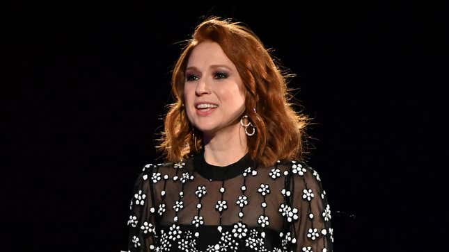 Ellie Kemper speaks onstage during the 2019 Ad Council Dinner on December 05, 2019 in New York City. 