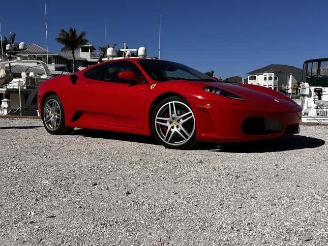 Image for article titled Donald Trump’s 2007 Ferrari will go up for auction next month