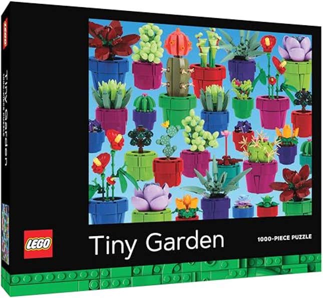 Image for article titled Lego® Tiny Garden 1000-Piece Jigsaw Puzzle | Inspired by Lego® Botanical Sets | Piece Together 30 Tiny Plants and Flowers! | for All Lego® Fans (Amazon Exclusive), Now 21% Off