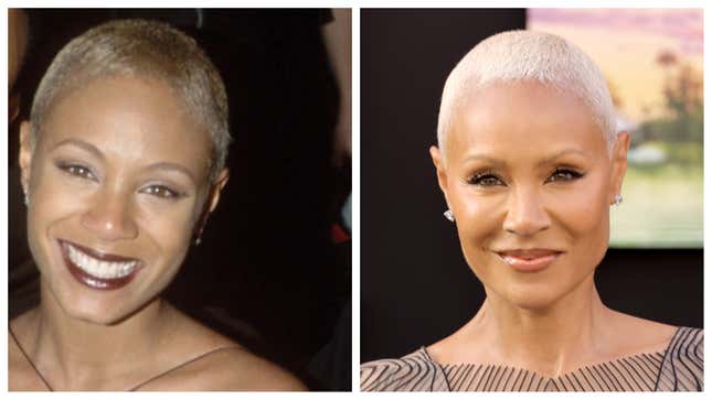 Jada Pinkett-Smith, 1998; Jada Pinkett-Smith, 2024.