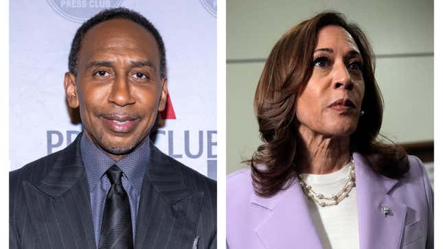 Image for article titled Somebody Come Get Stephen A. Smith: His Crazy Talk About Kamala Got Conservatives Giddy