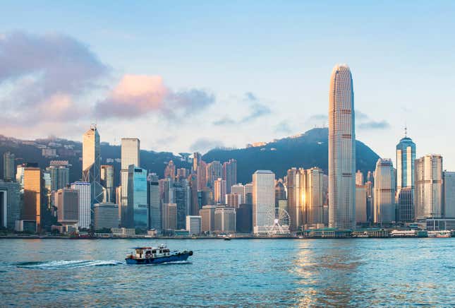 Hong Kong skyline