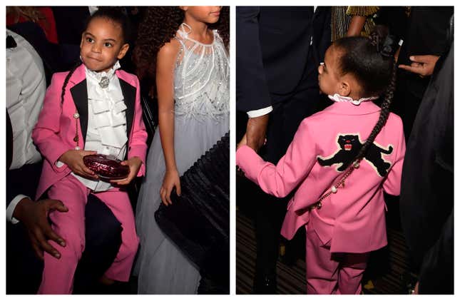 Image for article titled Hey Haters, Check out Blue Ivy&#39;s Best Looks ... Since Birth