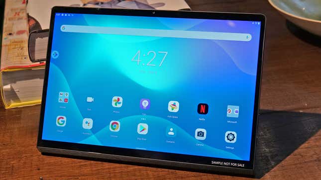 Lenovo's New Android Tablet Doubles as a Portable Monitor