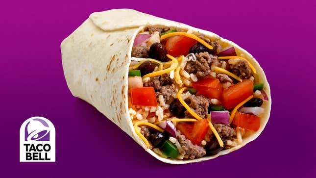 Image for article titled Taco Bell Introduces New Burrito That Will Do Its Best To Satisfy Hunger, But There Are No Guarantees In This Crazy World