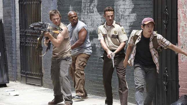 The children who starred in the first season of The Walking Dead.