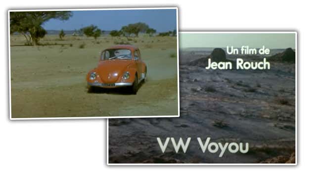 Image for article titled A Famous French Film Director Once Shot A Bunch Of Gag VW Beetle Ads In Africa