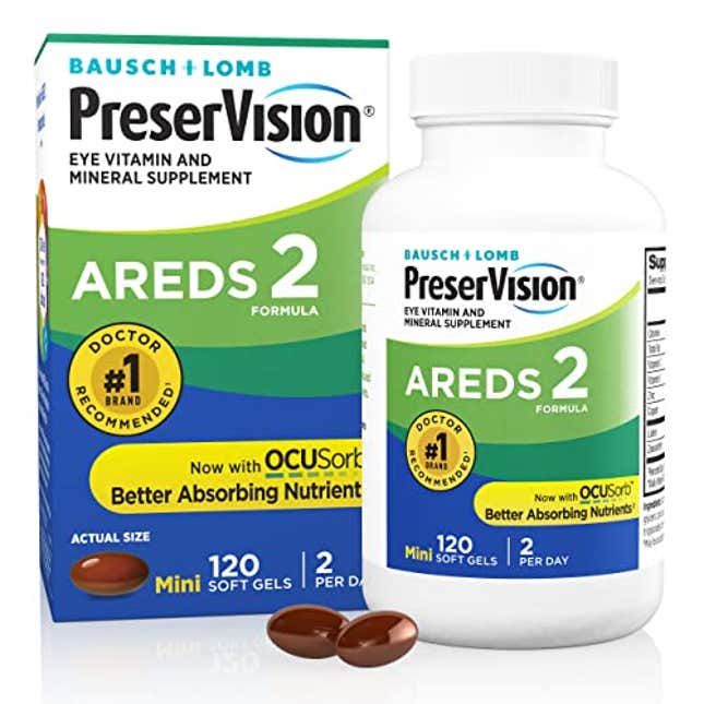 Image for article titled PreserVision AREDS 2 Eye Vitamin &amp; Mineral Supplement, Now 27% Off