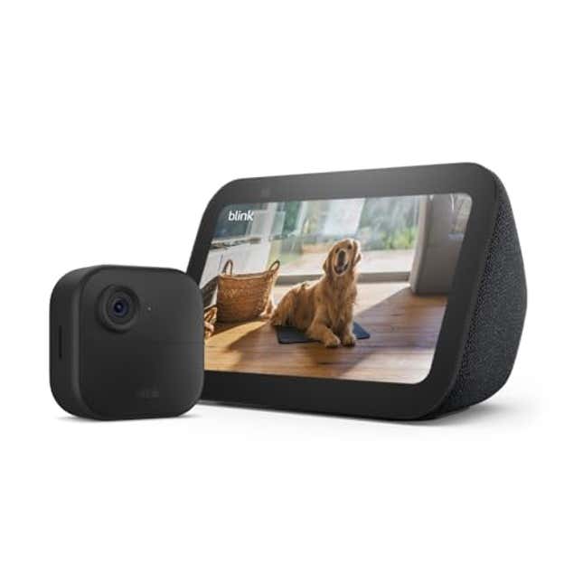 Image for article titled Blink Outdoor 4 one-camera system + Amazon Echo Show 5, Now 68.42% Off