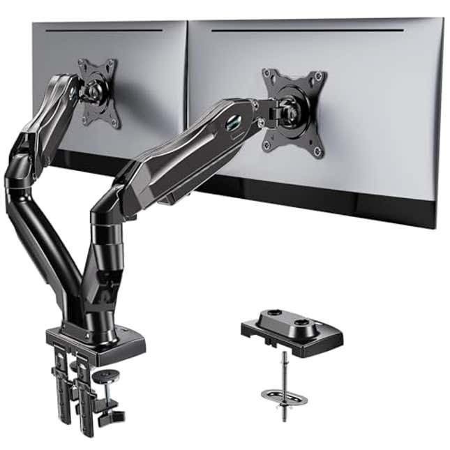HUANUO Dual Monitor Stand, Now 12% Off