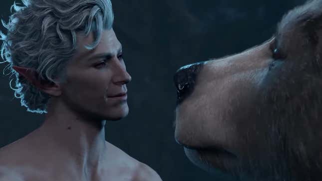 Image for article titled Baldur's Gate 3's Astarion Talks D&D, Acting, and Yes, Bear Sex