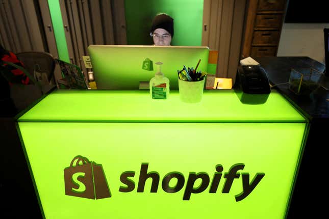 Shopify went public in May 2015.
