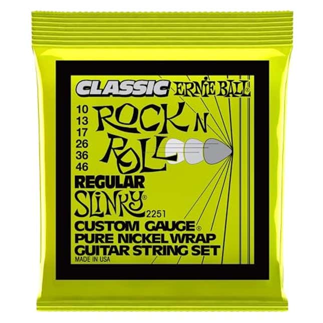 Ernie Ball Regular Slinky Classic Pure Nickel Electric Guitar