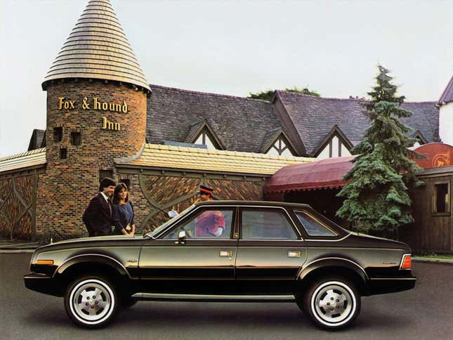 Side view of an AMC Eagle sedan