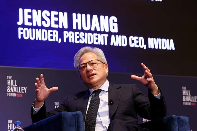 Image for article titled Nvidia CEO Jensen Huang says San Francisco is so back — thanks to AI