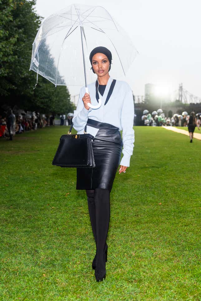 Image for article titled More Fabulous Outfits Black Celebs Wore to New York Fashion Week 2023