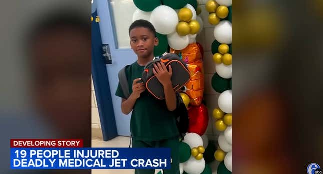 Image for article titled The Amazing Story of the Black Boy Who Saved a Life During the Philly Plane Crash