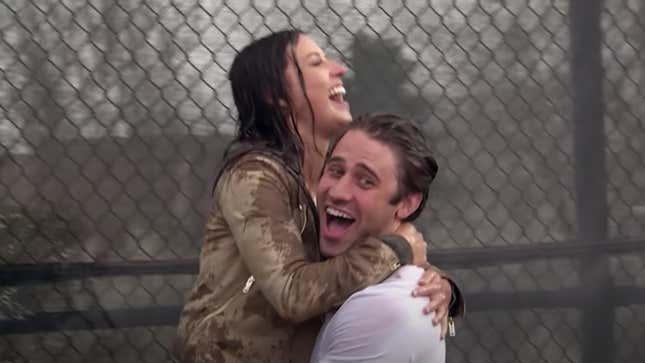 Image for article titled 'Does It Really Rain in Jersey?' The Bachelorette Finally Starts Asking Important Questions