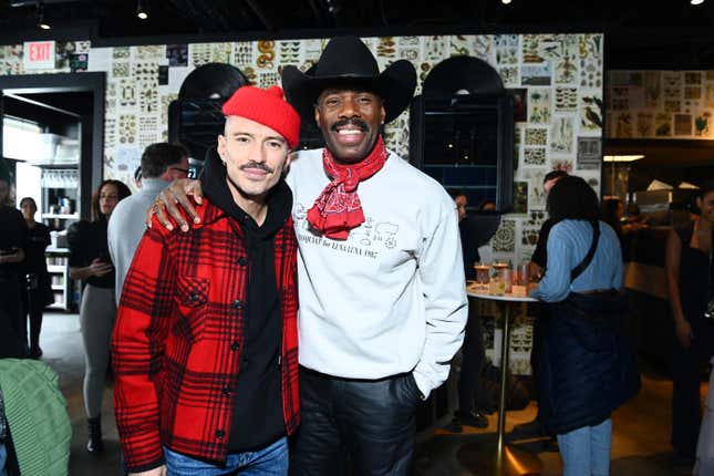 PARK CITY, UTAH - 20. JANUAR: Raúl Domingo und Colman Domingo nehmen an der Ketel One Family Made Vodka teil und feiert Filmemacher auf der offiziellen Gersh Agency Party beim Sundance Film Festival im Handle am 20. Januar 2024 in Park City, Utah.