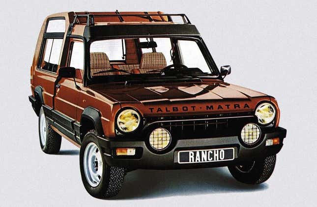 Image for article titled The Matra Rancho Predicted The Off-Road Boom Nearly 50 Years Ago
