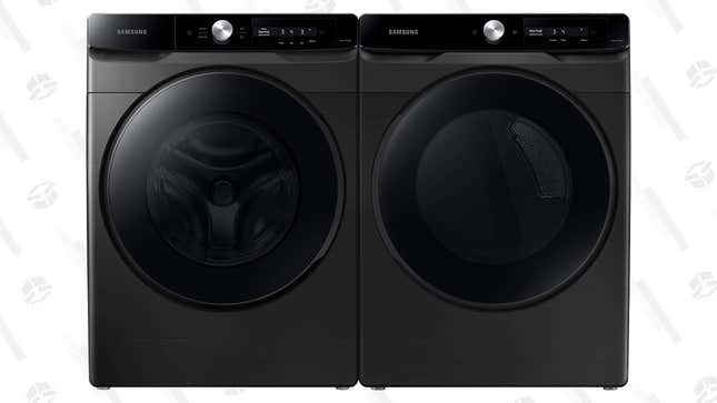 Samsung Smart Dial Front Load Super Speed Wash Washer and Dryer Package | $940 Off | Samsung