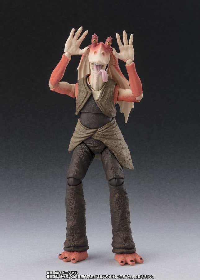 Image for article titled Just Look at This Jar Jar Binks Action Figure