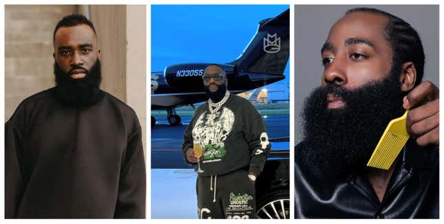 L, Chef Dre, C: Rick Ross, R: James Harden