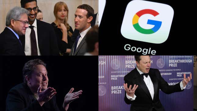 Image for article titled Elon Musk's Tesla backers, another Google leak, and CEO security costs: The most popular tech stories