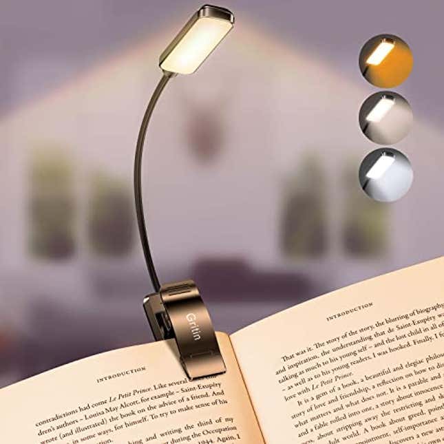 Image for article titled Gritin 9 LED Rechargeable Book Light for Reading in Bed, Now 38% Off