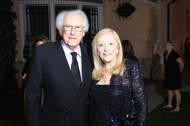 Phil Zieky and Sydell Miller attends 20th Anniversary Discovery Celebration benefiting Dana-Farber Cancer Institute and the Jimmy Fund at Mar-a-Lago on February 19, 2011 in Palm Beach, Florida. 