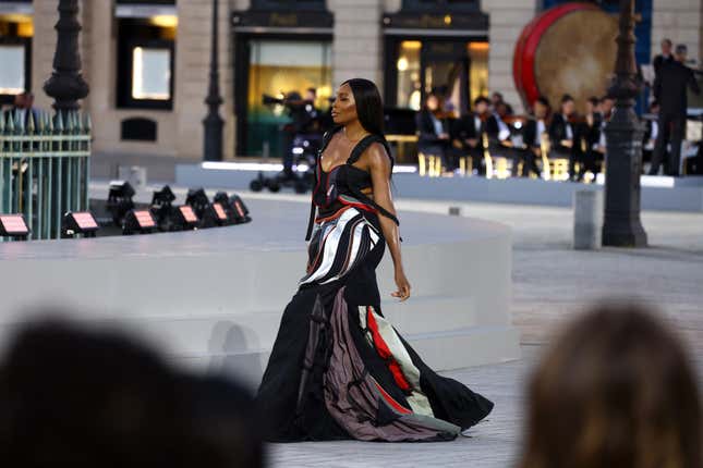 Image for article titled Paris Fashion Week: Black Stars Showed Up at Vogue World