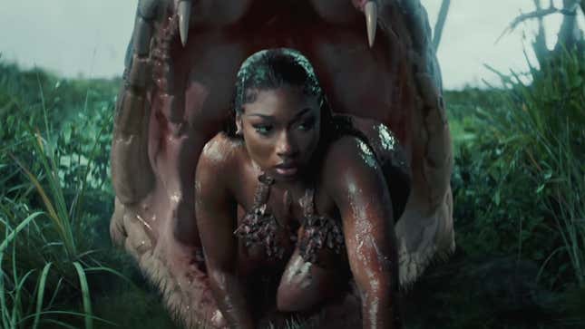 Megan Thee Stallion in the “Cobra” video