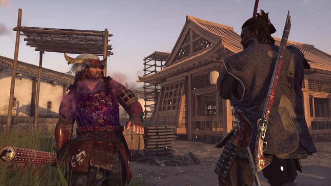 Yasuke fights the Ox.