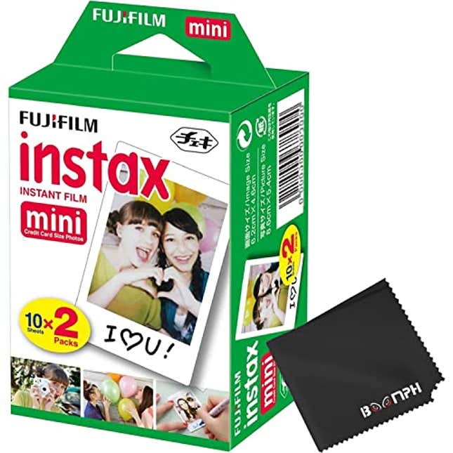 Image for article titled Fujifilm Instax Mini Instant Camera Film: 20 Shoots Total, Now 40% Off