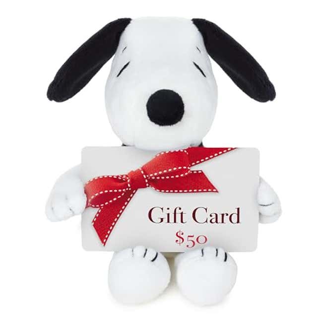 Image for article titled Hallmark Peanuts Snoopy Plush Gift Card Holder, Now 20% Off