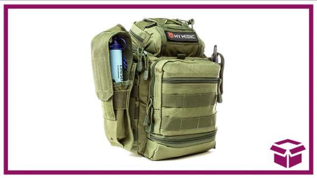 Be prepared for any emergency and then some with this bag of essentials. 