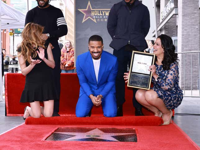 Michael B. Jordan Unveiled His Star On The Hollywood Walk Of Fame