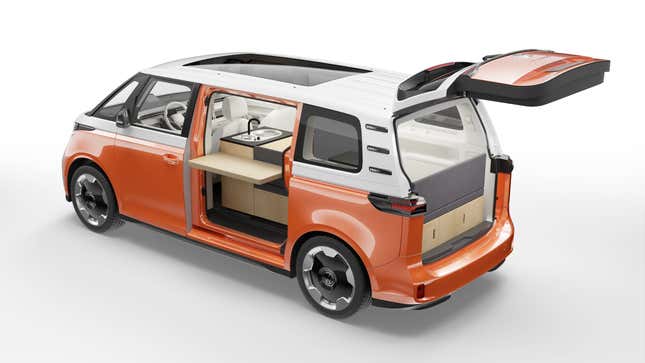 Image for article titled Your New Volkswagen ID Buzz Can Already Become A Camper