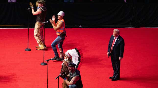 Image for article titled Village People Singer Finally Reveals What Trump Anthem &#39;YMCA&#39; Is Really About...You&#39;ll Laugh