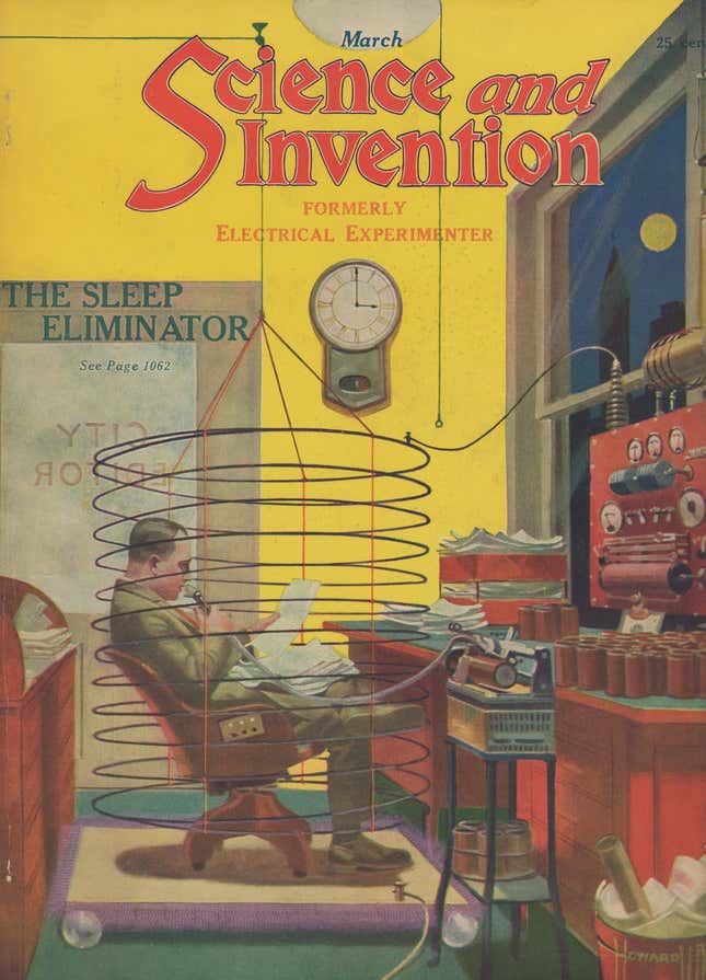 Image for article titled 7 Extremely Weird Inventions From the Grandfather of Science Fiction