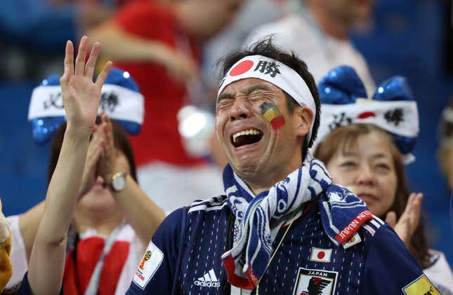 World Cup - Belgium vs Japan
